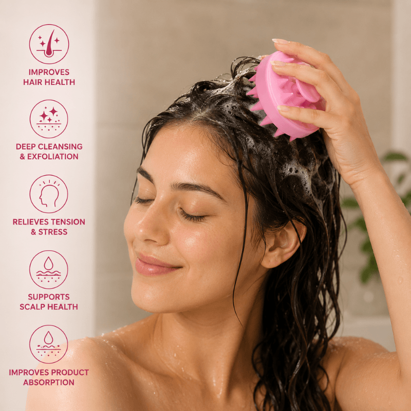 silkenglow™ Scalp Massager